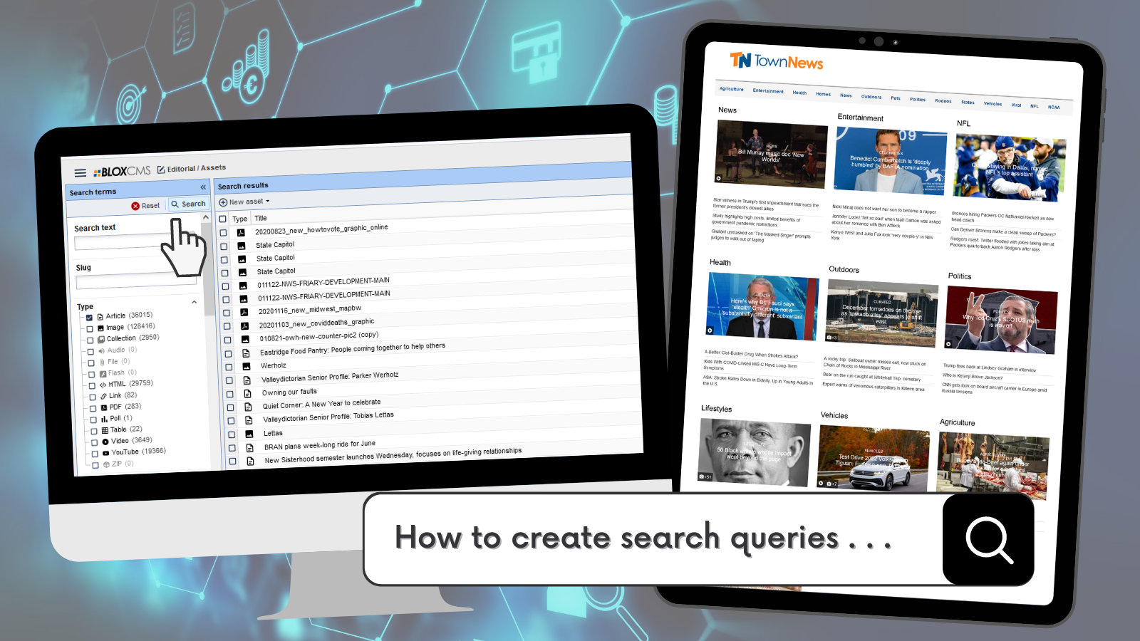 How to create search queries like a pro with the BLOX Digital Content Exchange